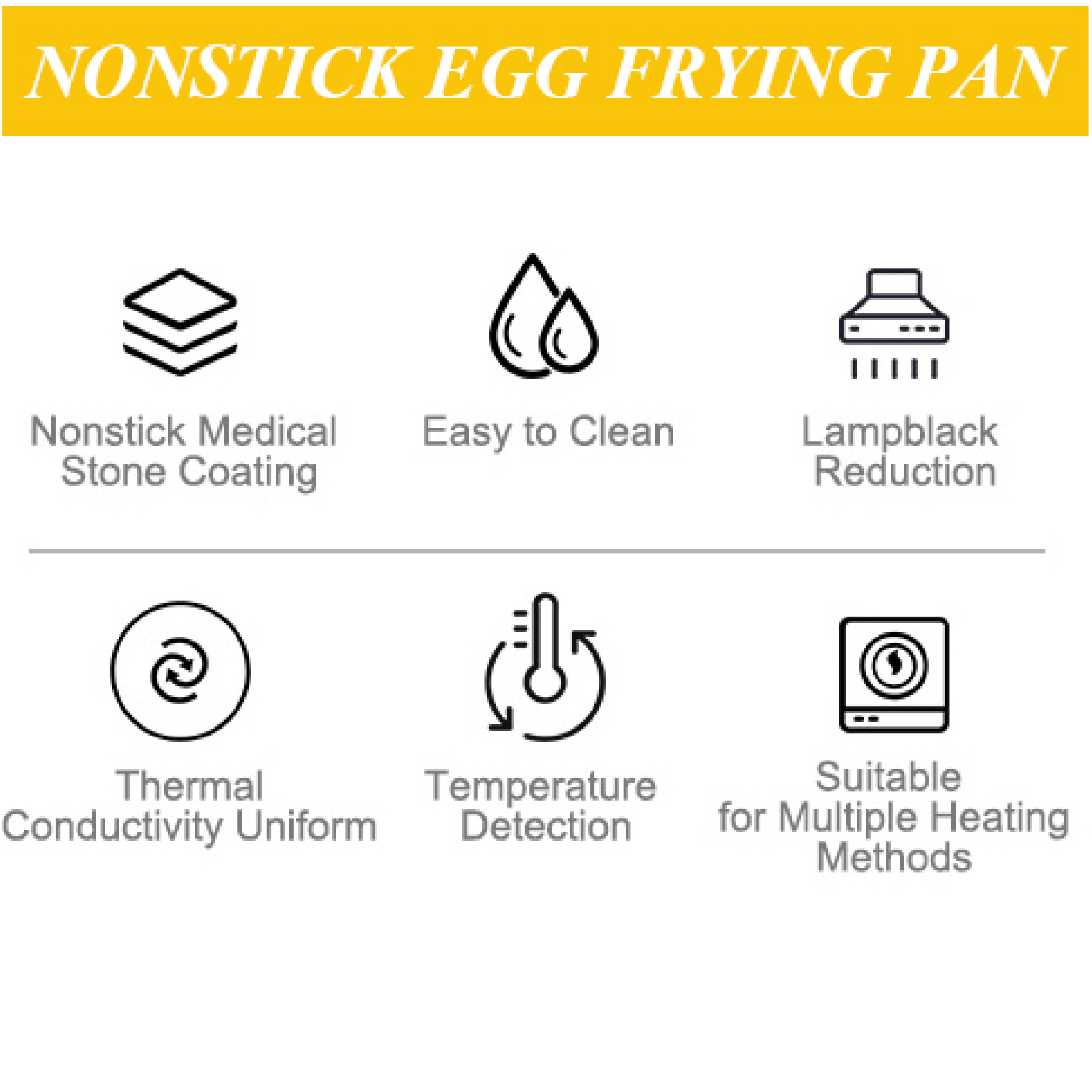 Miniatura 1 de Sartén Antiadherente 3 Puestos
